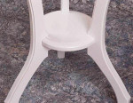 Okrúhly stolík Roxy z borovice- Glamour Glimse – fotka 3